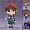 Q Version Nendoroid #2356 School Uniform Iwakura Lain Action Figures Interchangeable Faces Articulated Model Doll Anime Toy Gift