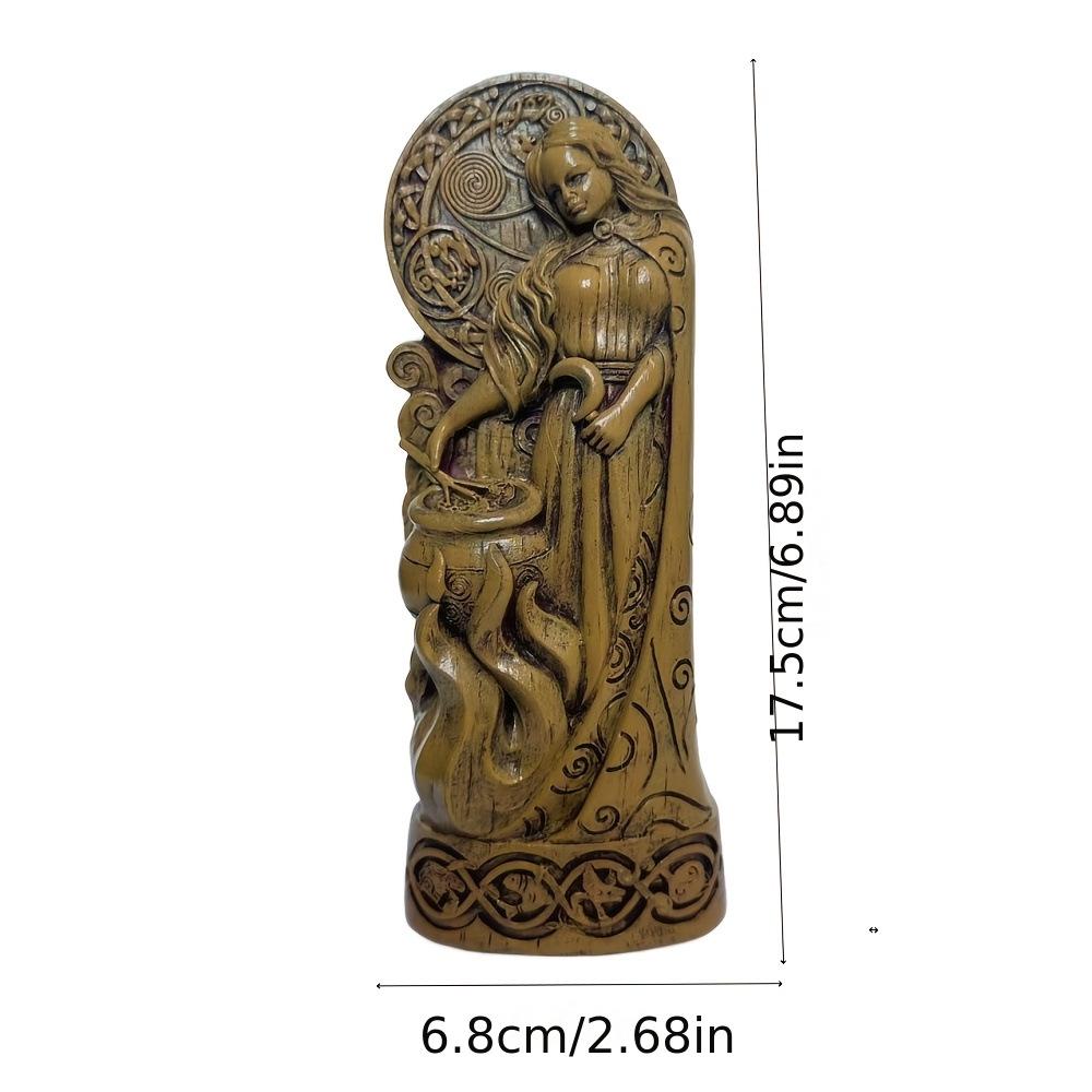 Nordic Icon Resin Statue: Office Ornament & Decoration