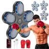 Smart Music Boxing Machine with Boxing Gloves, 9 Speeds Interactive Wall Boxing Bag Home Training Target for Adults Teens