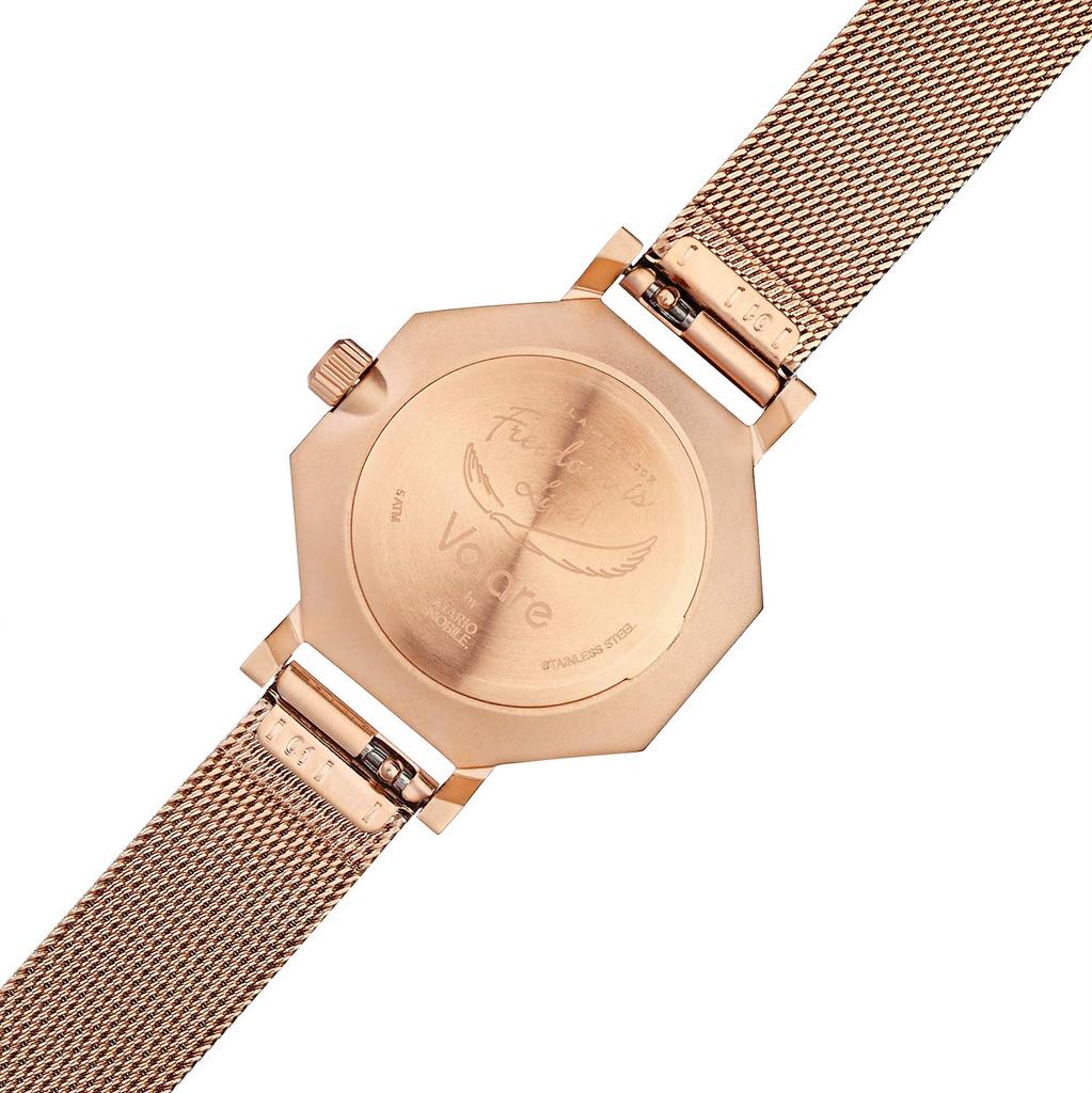 Watch VOLARE OKTO ROSE GOLD 28mm OK18RG004S Regular Import Pink Gold [Class Fourteen] Women's