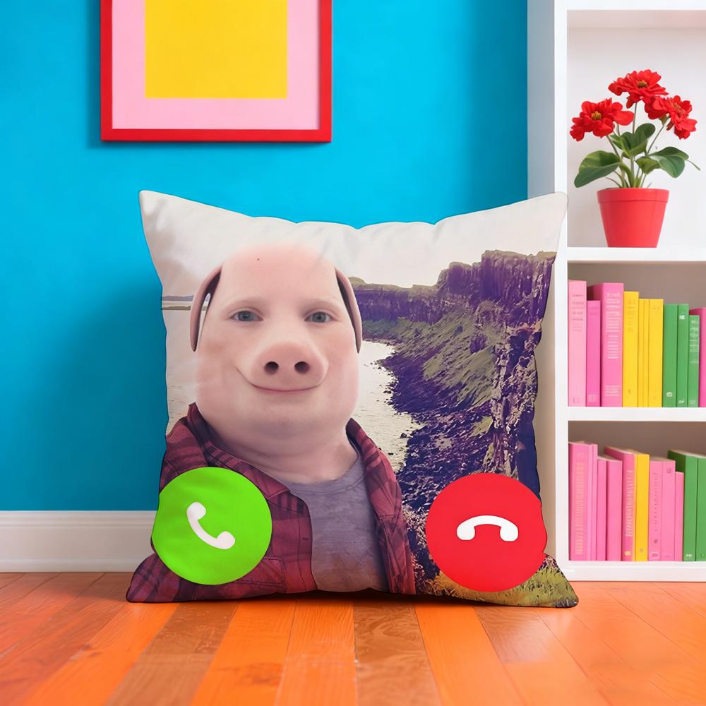 John P-pork Singer Pillow Case Pillow Case Plush Fabric Soft Double Sided Print Home Sofa High Quality Cushion