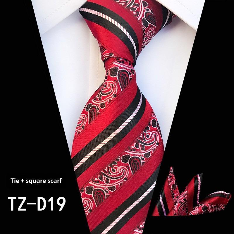 Cozy Up Fashion Paisley Multi-Colour Men's Tie Square Towel Set