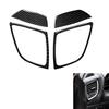 Car Dashboad Left Right Air Vent Outlet Stickers Panel Trim Interior Decor Carbon Fiber Sticker for Mazda 3 Axela 2014 2017 2018 Ujcdg07