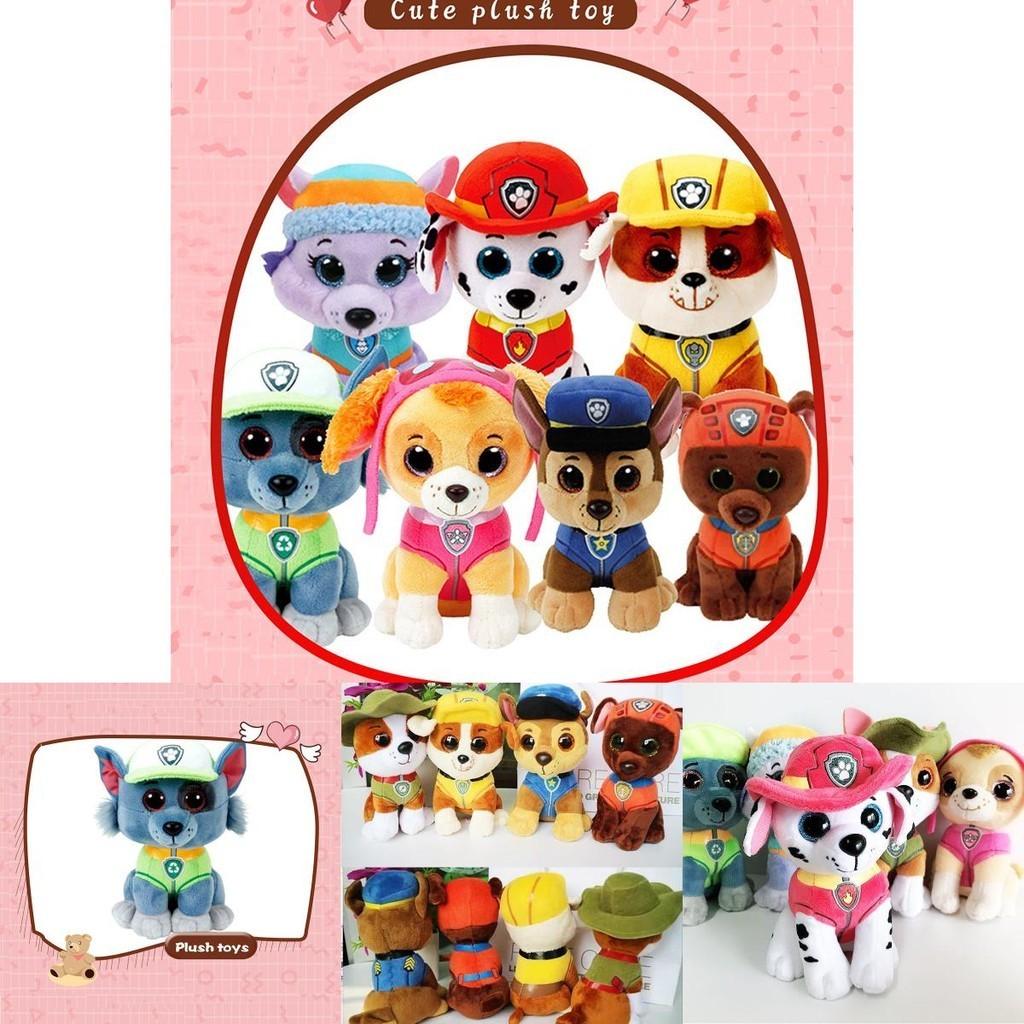 Adorable Paw Patrol Dog Plush Toy Featuring Beloved Characters Marshall Rubble Chase Rocky
