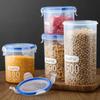 Moisture Proof Kitchen Storage Boxes PP Plastic Food Airtight Jar  Bulk Cereals