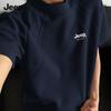JEEP SPIRIT Men's American Style Heavyweight Short Sleeve T-Shirt