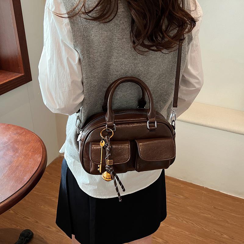 

Корейская ретро-футляр для бейсбола высокого класса для женщин 2025 25x9x15 cm