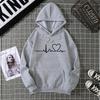 Winter Women's Hoodie High Street Unisex style Double Pockets Sweatshirts Outerwear Plus-Size Women's Clothing