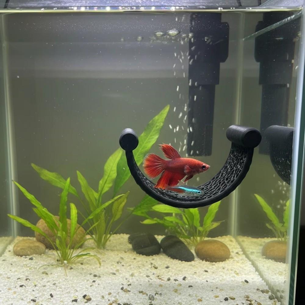 Plastic Betta Fish Hammock 3D Printing Hammock Feeding Ring  Small Aquatic Pets