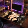 Big Mouse PadP!nk Singer Extended Soft Desk Mat Gaming Office Computer Table Decor Mat