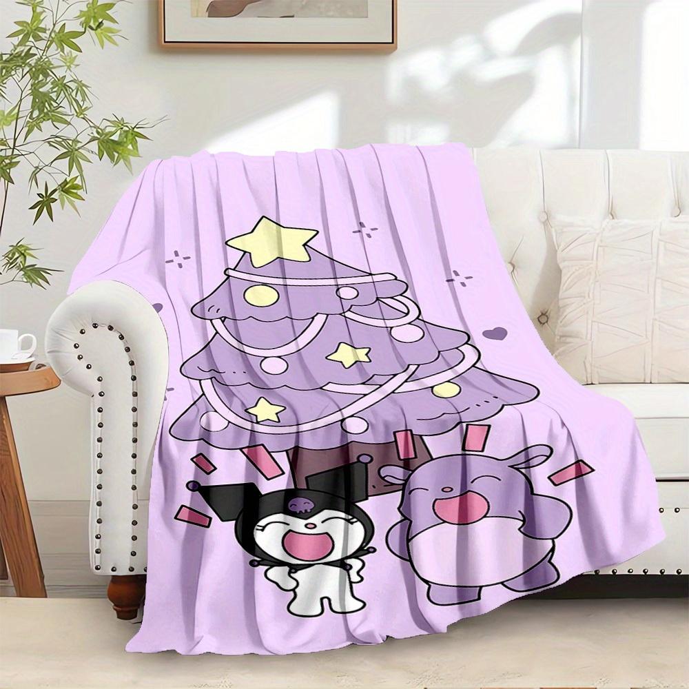 

1pc Cute Christmas Tree with Star and Heart Design Blanket - Seasonal home decor, cozy and machine washable, perfect for all ages, perfect g 130x150cm