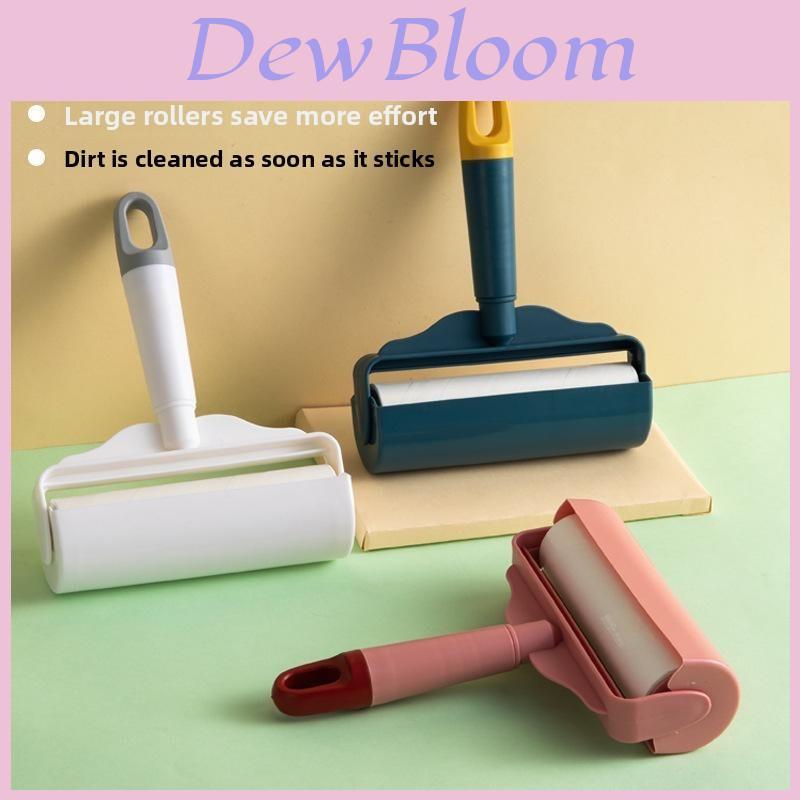 Modern Minimalist Lint Roller With Tearing Sticky Sheets For Pet Hair Removal On Bedding And Clothing