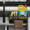 Multifunctional Sink Basket Space Saver Rustproof Kitchen Sink Caddy Dish Sponge Organizer Sink Storage Countertop Organization
