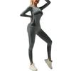 Ski Training Seamless Base Layer Set Autumn-Winter Warm Moisture-Wicking Quick-Dry Fitness Wear Simple Basic Style
