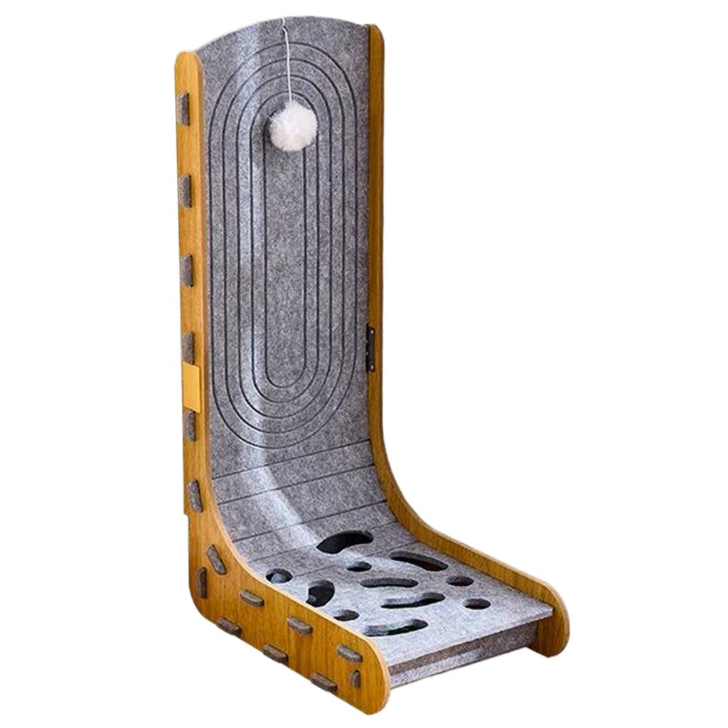 Cats Scratching Board L Shape Cat Scratcher Wall Mountable Furniture Protector for Indoor Cats