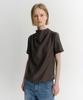 Ia Cowl Neck Blouse (Taupe)
