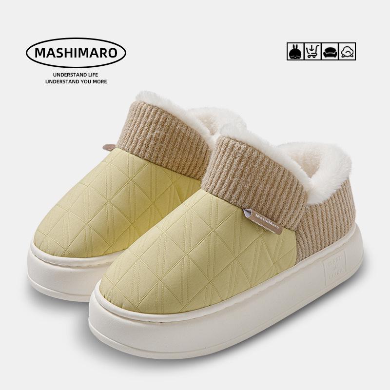 

Хлопковые тапочки на высоком каблуке Rogue Rabbit и сумка на флисовой подкладке - Осень/Зима 2023 38-39