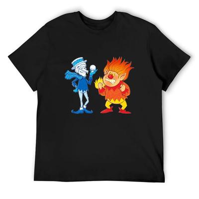 Heat Miser T-Shirt Luxury Designer Cute Clothes Oversizeds T Shirts Men