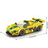 Non-Toxic 368Pcs City Technology Sports Car Building Blocks Moc Famous Racing Supercar Model Vehicle Bricks Children Toys Ideas Birthday Gifts