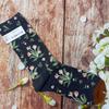 Bonne Maison: Retro-Ölgemälde-Socken für Damen, mittelhoch, luxuriös, französisch, bis zur Wade