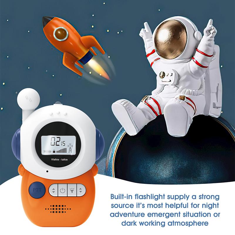 Walkie-Talkie Dzieci Cartoon Celular Ręczny Transceiver Podświetl Telefon Radio Interphone Mini Zabawki Talkie Walkie Chłopiec Dziewczyna Prezenty