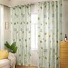 No Punching Living Room Half Blackout Curtains Simple Dark Cute Small Fresh Pastoral Room
