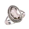 Natural Ametrine Gemstone 925 Solid Sterling Silver Jewelry Ring Size 10 Z3h69