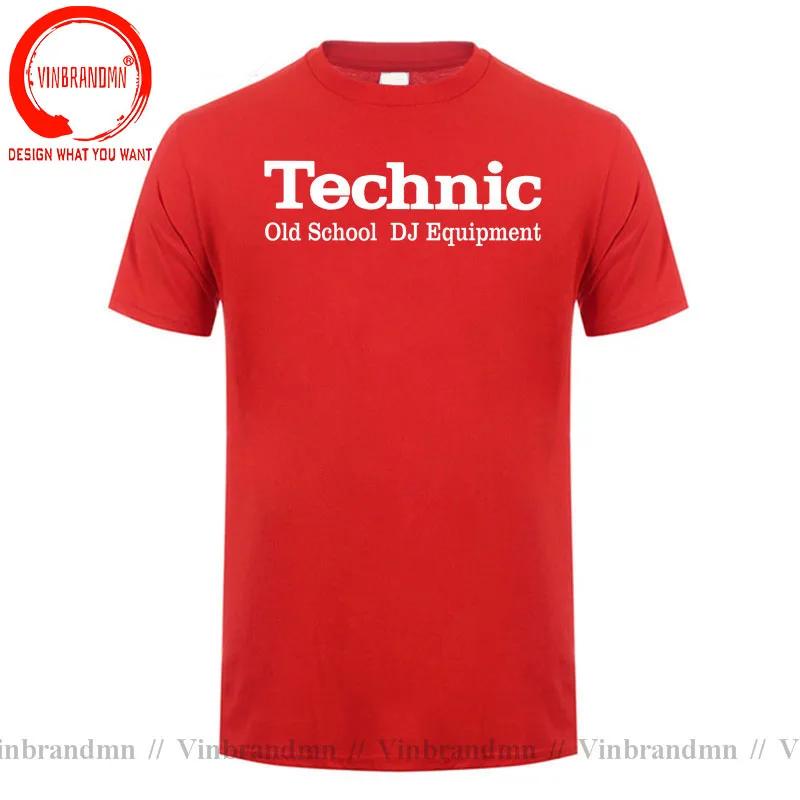 New Summer Classic T Shirt Technics Old School Dj Equipunisext Tshirts Graphic Clothing Short Sleeves Tshirt Cotton Tops Tee Shirt