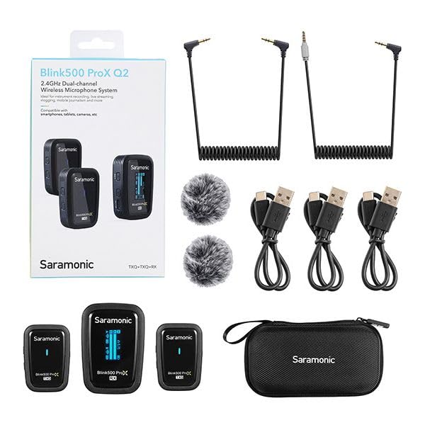Saramonic Micro Wireless Microphone System Blink Series 2.4GHz 500ProX-Q [] (Blink500ProX-Q2-JP)