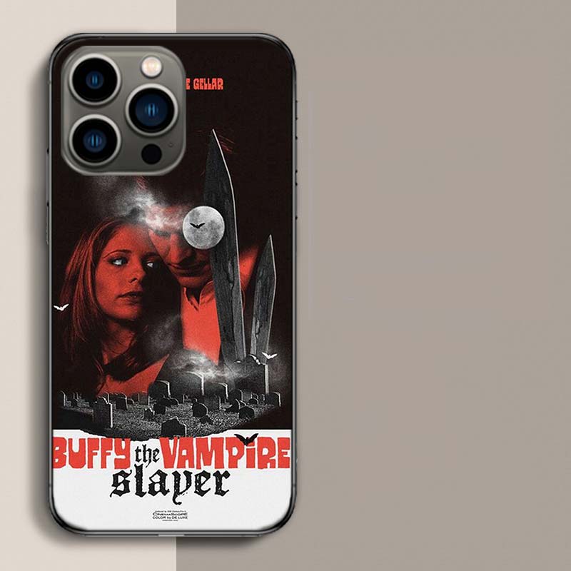 Buffy the Vampire Slayer Phone Case For Iphone 17 Air 15 Pro 14 Plus 16 Pro Max 12 13 Mini 11 16E X XS Cover Cute Fundas
