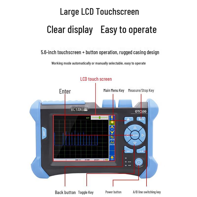 BOYANG Optical Cable Identifier and Tester
