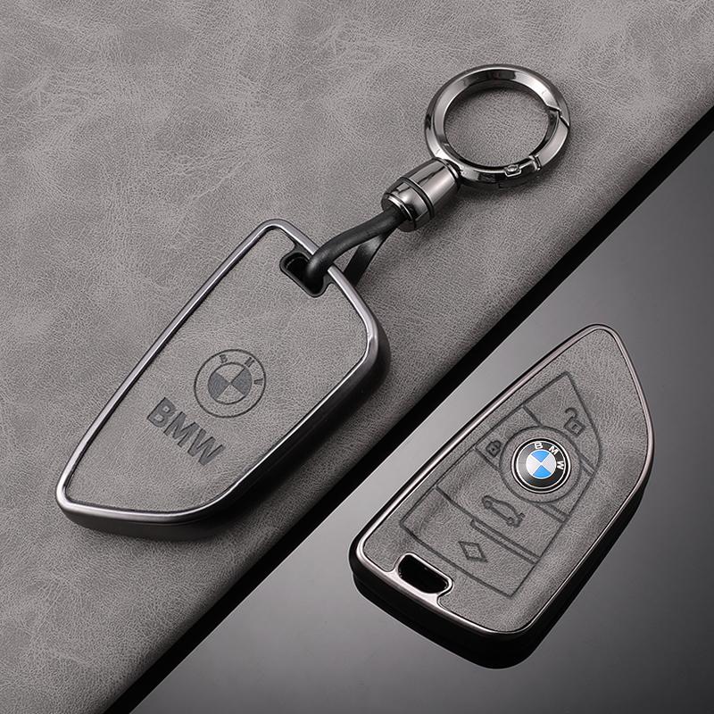 AAAXE1 for BMW 1 2 3 5 7 Series X1 F48 X3 G20 X4 X5 G05 X6 F16 M40i M440i G02 G31 G23 F34 F15 F40 IX3 TPU Leather Case Car Key Cover