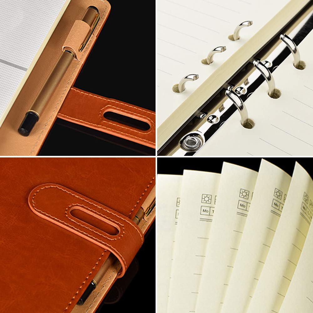 Systemplaner A5 Funktion Reiwa Reiwa 5 4-Farb-Register 100 Business-Memo lose 6 Büro Abschluss Beförderung Geschenk Größe, Blatt, 4, Kalender, Seiten,