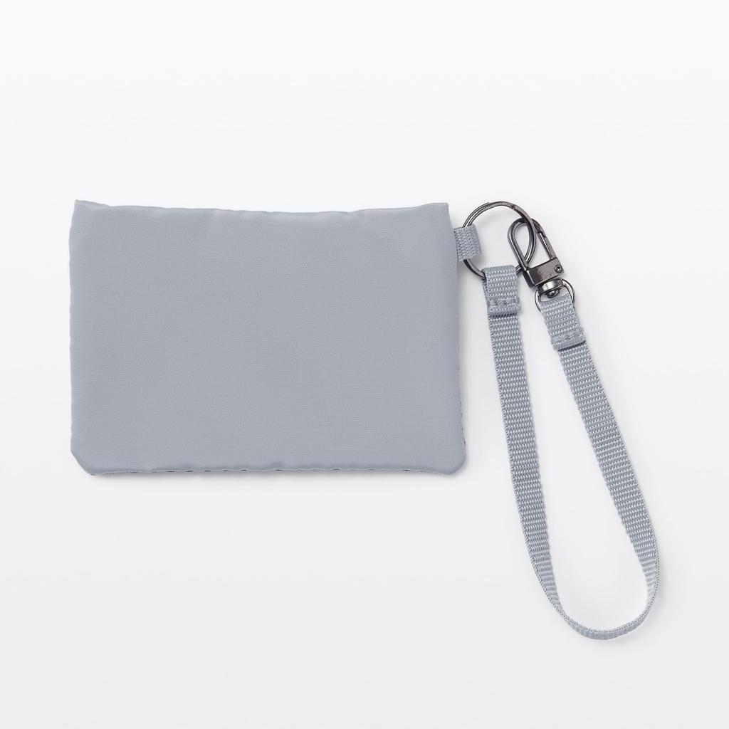 MUJI Polyester Card 8 X 12 OHG72A3S Case, Gray, Approx. Cm,