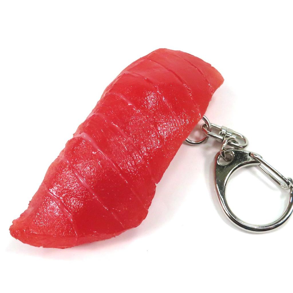 Food replica keychain tuna nigiri sushi that looks like you could eat it 225OK -