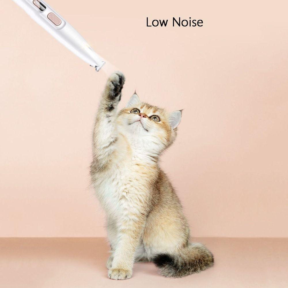 Smart Display Cat Grooming Clipper with LED Pet Paw Trimmer Cordless Dog Hair Trimmer  Cleaning