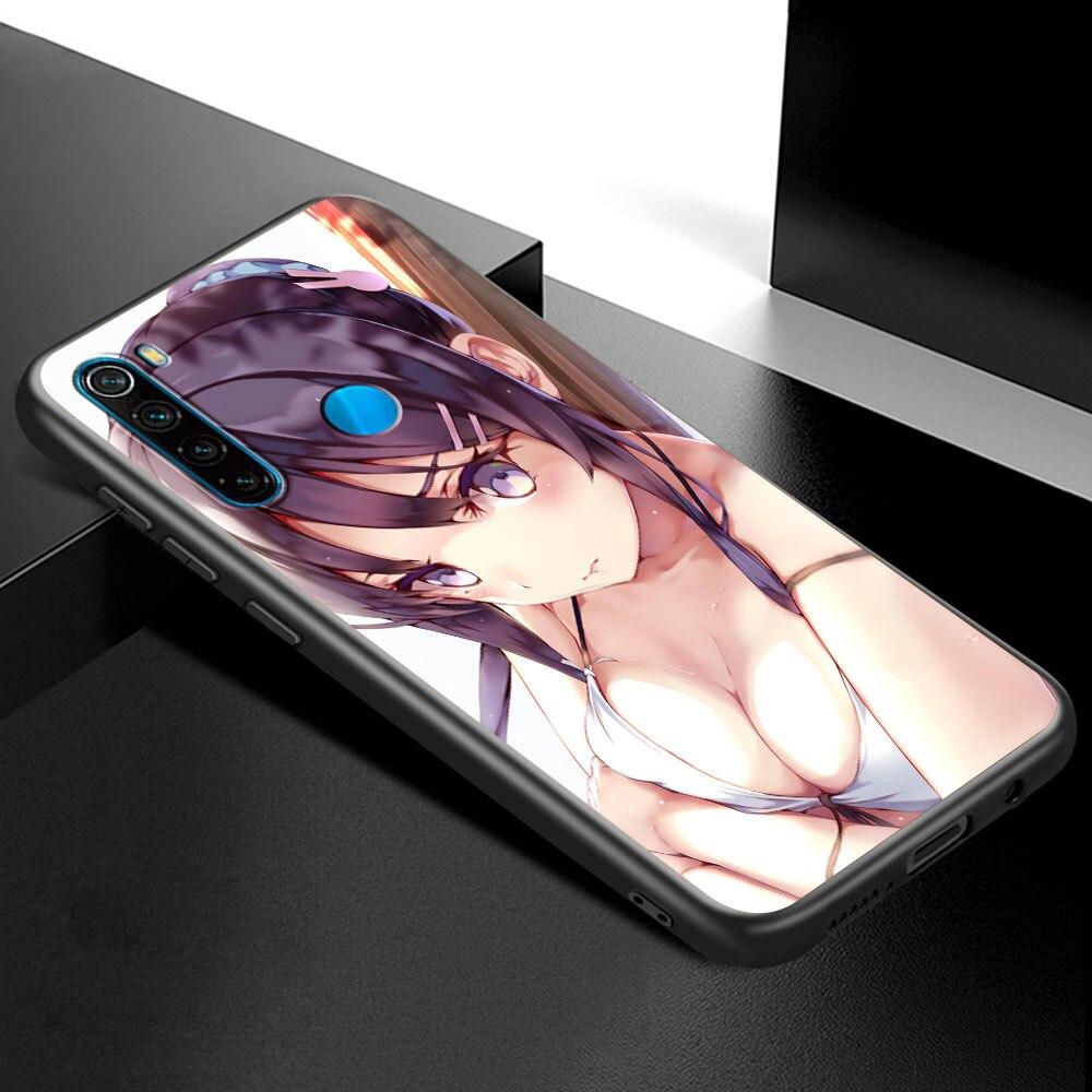 

Чехол для телефона с изображением аниме хентай, сексуальный кролик и девушка для Xiaomi Redmi Note 9S 9 8 7 10 Pro 8T 9C 9A 8A, противоударный силиконовый умный чехол на заднюю панель Redmi 8