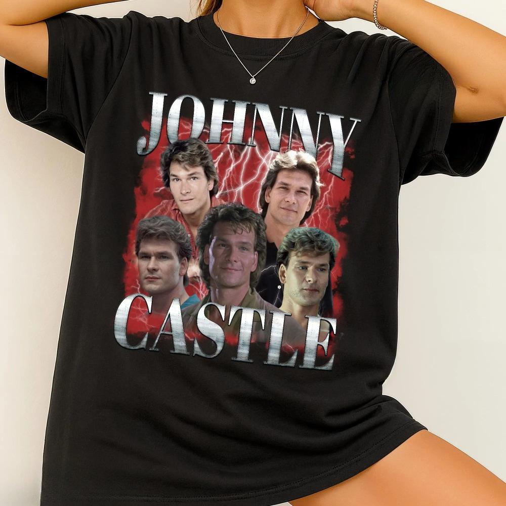 Limited Vintage Johnny Castle TShirt or Tee MovieInspired Retro Fan Gift Cool Unisex Shirt for Him Her