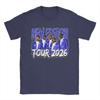 New EEditions Way Tour 2026 TShirts Unisex  Leisure 100 Cotton Tee Shirt O Neck Short Sleeve T Shirts 4XL 5XL Clothing