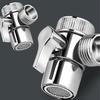 Dual Mode Faucet Diverter - Switch Faucet/Shower Dispense At the Touch of a Button Tool-Free Installation Easy Installation