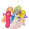 Funny Sock For Kids Ins Fashion Kids Girls Knee High Sock Cotton Cute Doll Children Socks Free Size  Baby Stocking 2-10Years