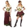 Disfraz de Chica de Cerveza Oktoberfest para Halloween - Atuendo de Camarera de Bar y Sirvienta