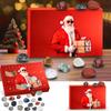 Advent Calendar Kinds Collection Crystal Gemstone Calendar, Chakra Crystals and Stones Set для початківців, різдвяні подарунки для дітей, 24 шт.