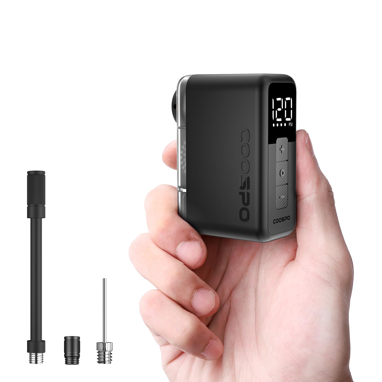 

COOSPO X1 Электрический велосипед 120 для дороги с давлением Совместим с и Presta и включает японскую инструкцию по эксплуатации Насос, PSI, Велосипеды, Портативный, чёрный