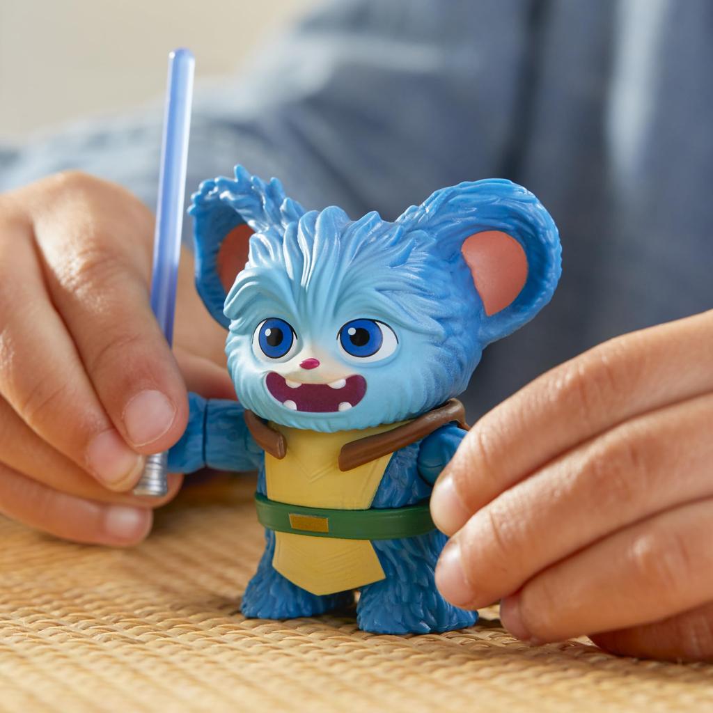 STAR WARS Young Jedi Adventures Nubs Action Tall Preschool Toy for Boys Girls Figure, 3-inch Toy, 3-Year-Old &