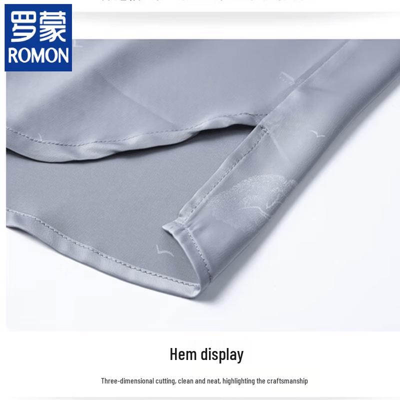 ROMON Men's Summer New Chinese Style Tang Suit