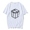 The Temper Trap Cube Print T-shirt Short Sleeve Cotton O-neck Male Tshirts Unisex Streetwear Casual Loose Summer Fashion T Shirt