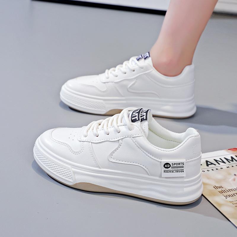 Spring and autumn basic student shoes running casual board shoes chic street shoes breathable