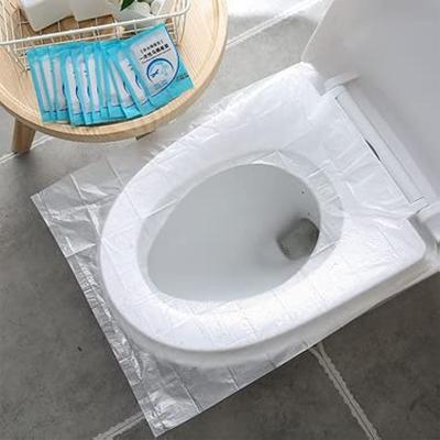 20/40/60/80/100Pcs Portable Disposable Toilet Seat Cover Plastic Waterproof Toilet Seat Protectors for Travel Potty Training