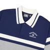 New Balance Athletics Striped Polo Shirt Asia Sizing 'Navy' Men's NFE22241-NV